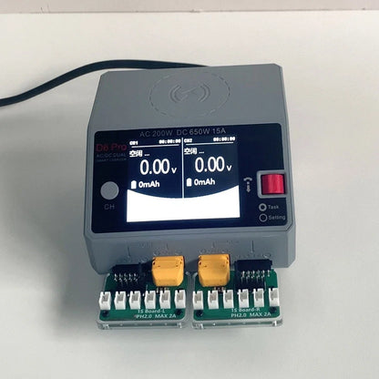 RC Battery Adapter for HOTA D6Pro (1S, PH2.0, BT2.0 Connectors)