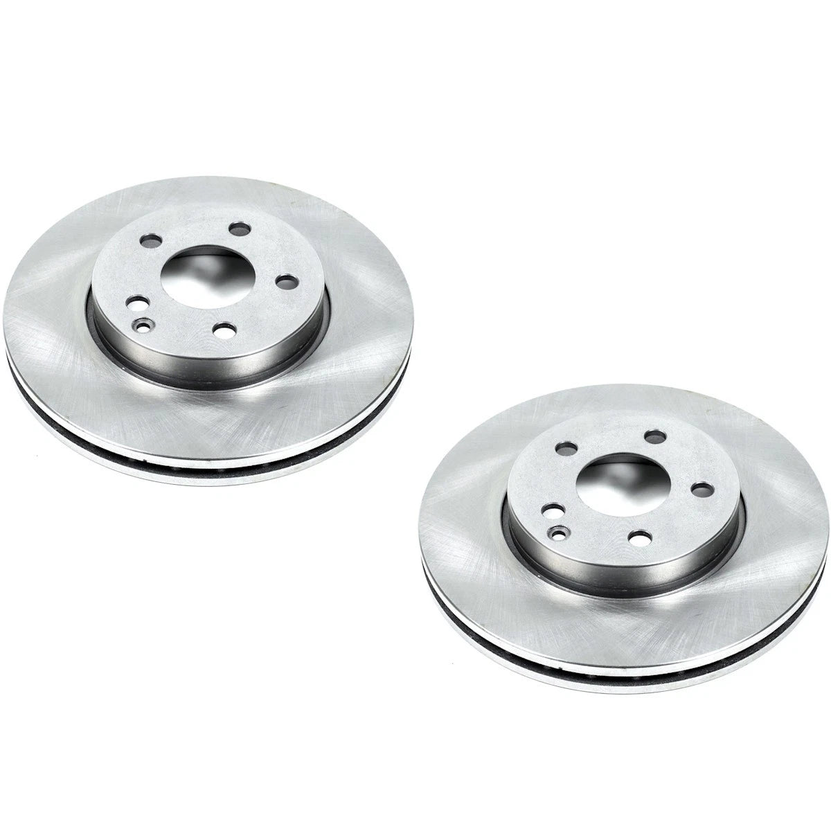 Set of 2 Powerstop Brake Discs for Mercedes-Benz E320 E350 (2003–2009)