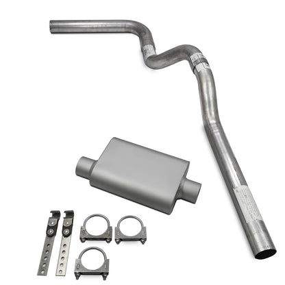 Mandrel Bent Exhaust with Performance Muffler for Chevrolet Silverado 1500 (1988–2006)