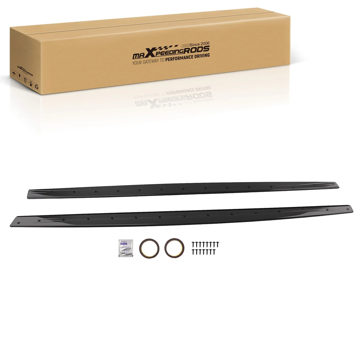 2X Side Skirt Extension Panel for BMW F32 F33 F36 4-Series (2014–2020) 9NUCBK