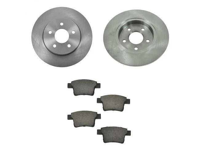 Brake Pad and Rotor Kit for Jaguar X Type (2005–2008) 45726ZDYK