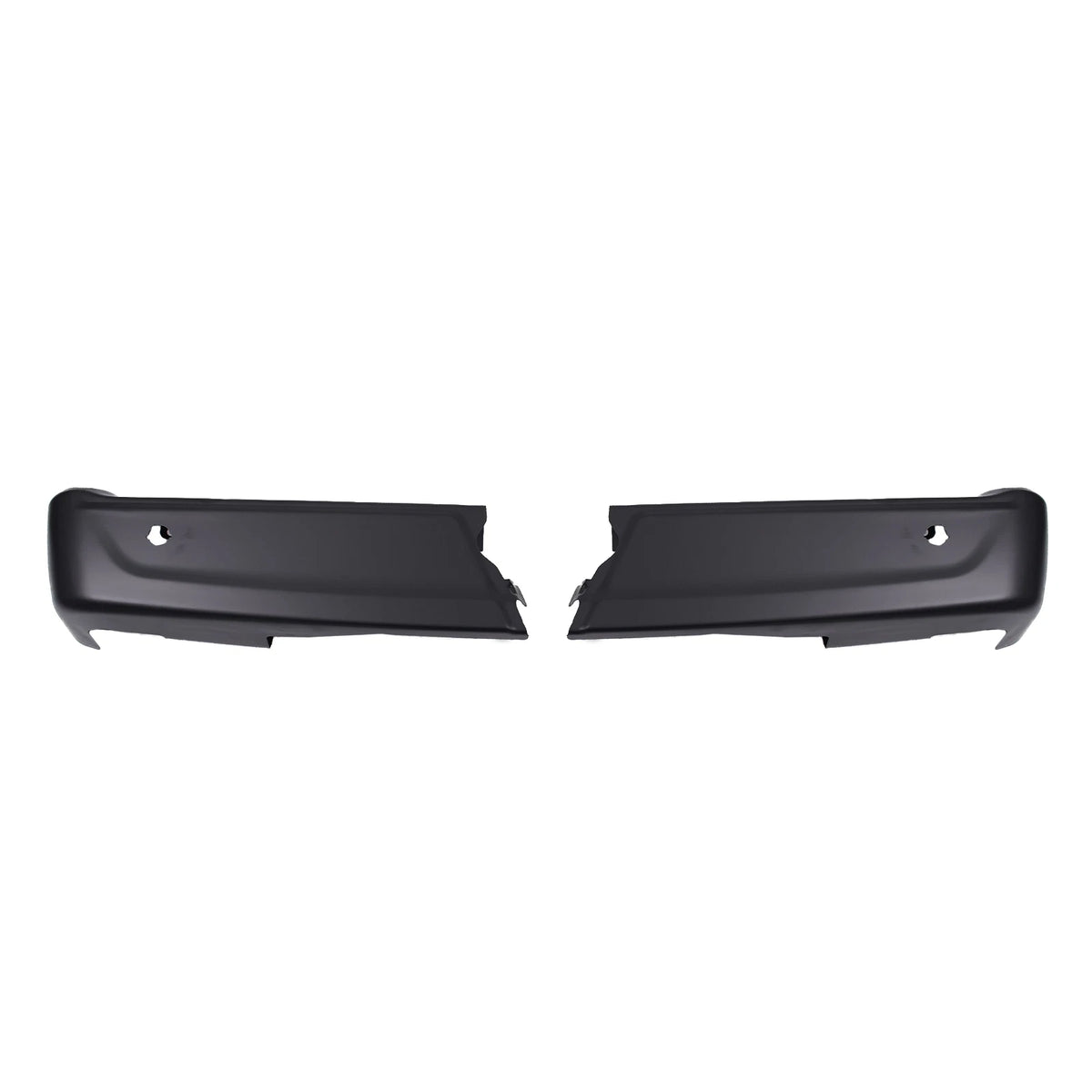 Set of 2 Paintable Rear Bumper Ends for Ford F-150 (2021–2023)