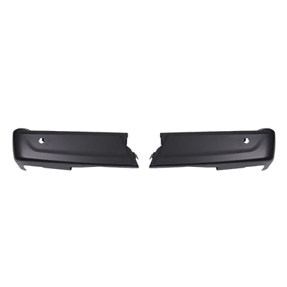 Set of 2 Paintable Rear Bumper Ends for Ford F-150 (2021–2023)