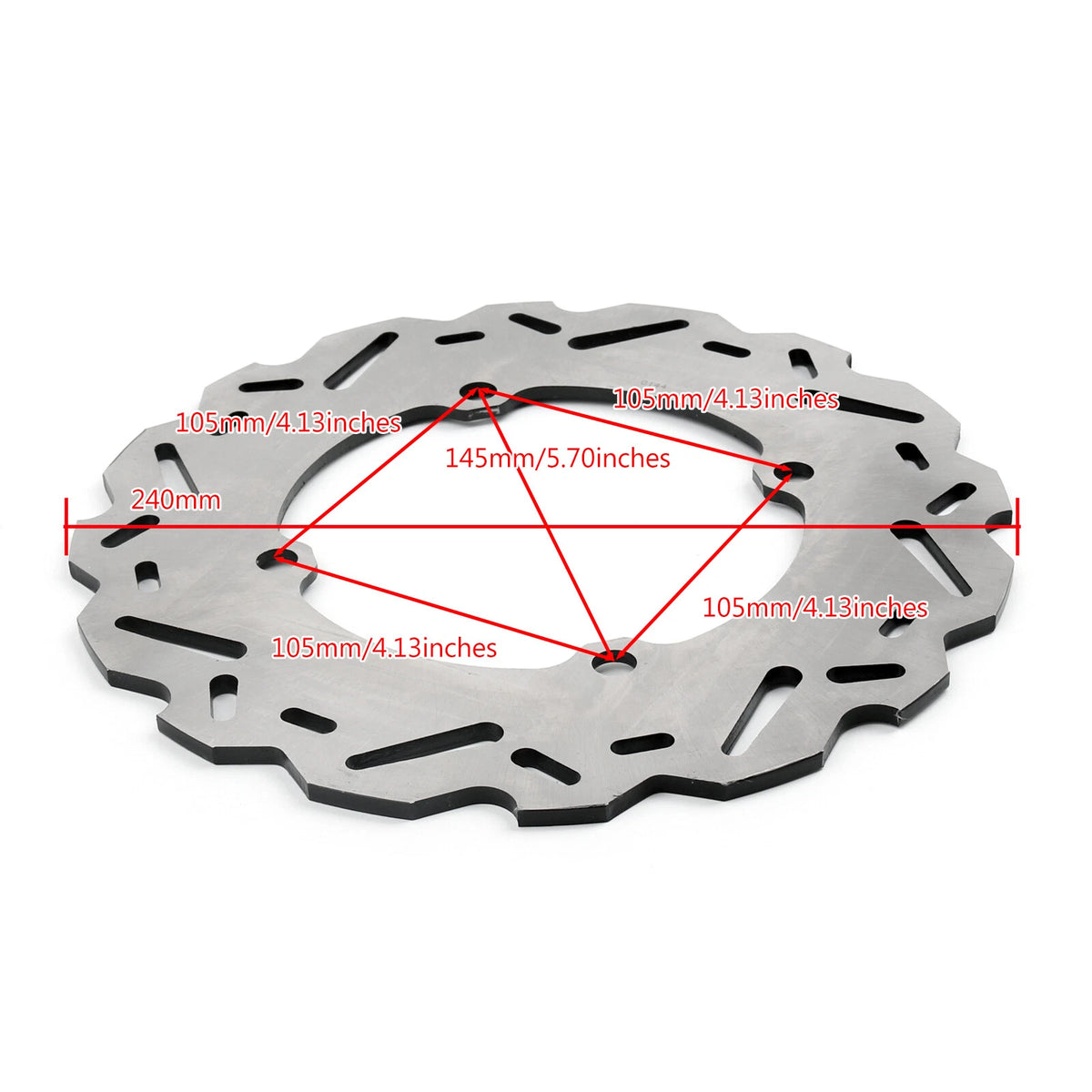 Rear Brake Rotor Disc for Honda CB500F CB500X CBR500R (2013–2015) M538-R036