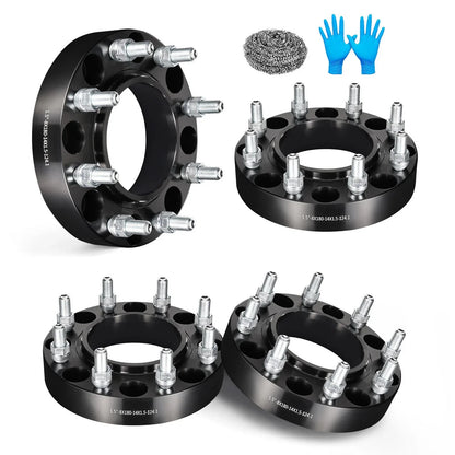 8x180 Hubcentric Spacers for Chevy Silverado 2500 3500, GMC Sierra 2500 (2001–2023)