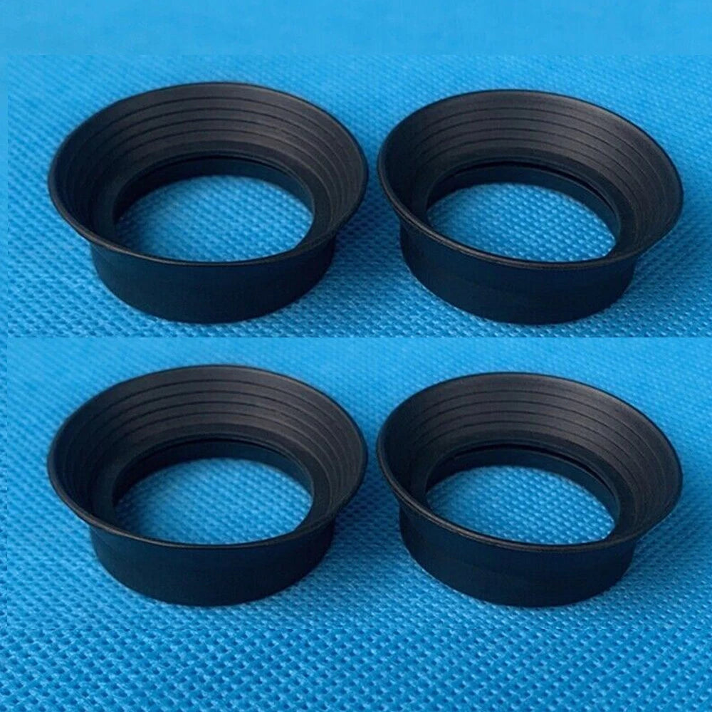 Set of 4 Rubber Eye Lens Guard Shields for 29-36mm Binocular Microscope
