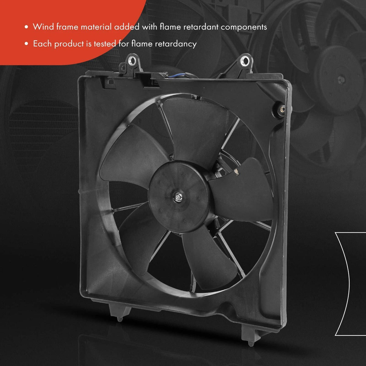 Cooling Fan Assembly Kit for Honda HR-V (2016–2020) CU13539, 1901051BH51, HO3010239