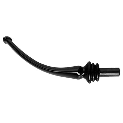 Acrylic Bent Curved Pipe Stem Mouthpiece Replacement for Tobacco Pipe