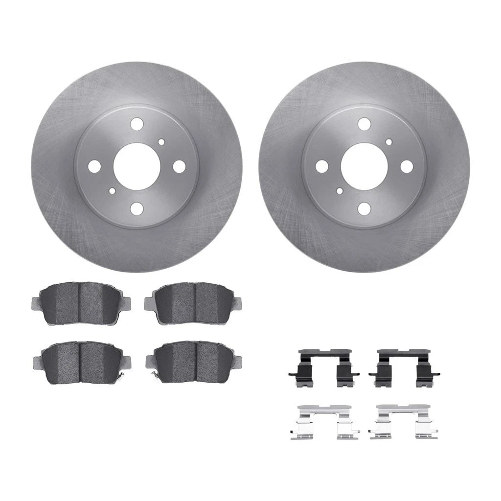 Brake Rotor Set for Toyota MR2 Spyder (2000–2005) ALX-PAU-DF-6512-76426-CLA1