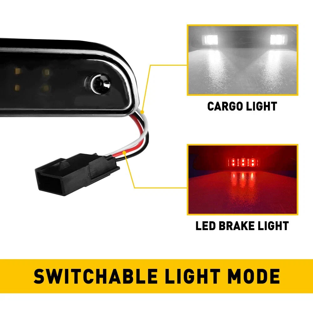LED Third Brake Light for Ford F150 F250 Bronco (1992–1996) Smoke