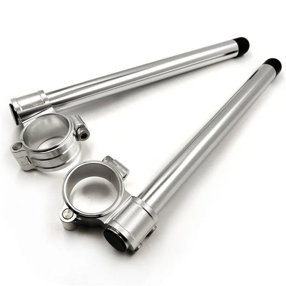7/8" CNC Handle Bar Clip-Ons for Suzuki Honda Yamaha (Regular Rise)