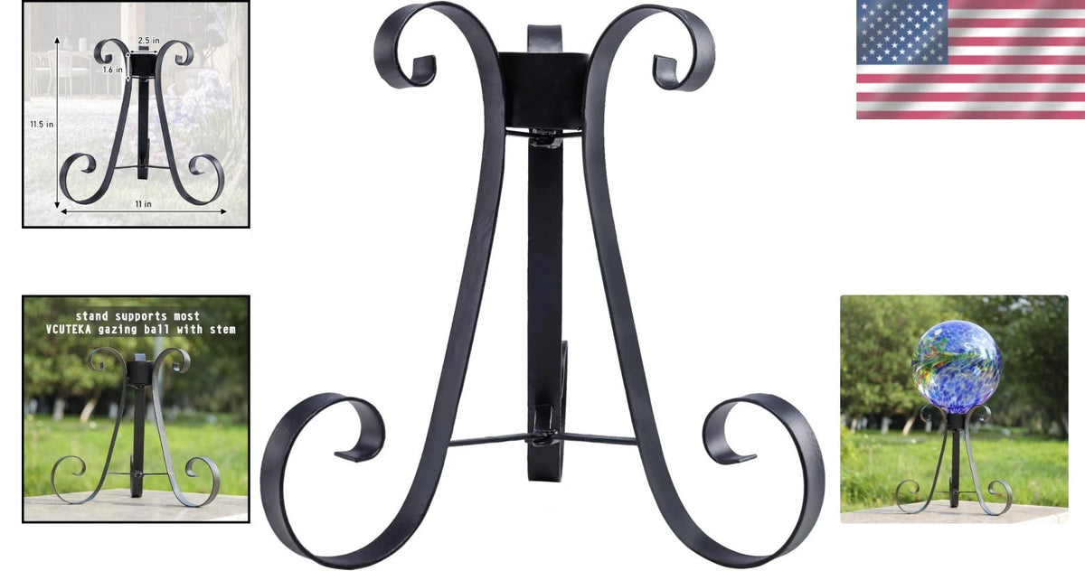Gazing Ball Stand for 10 Inch Glass Globes (Display Stand)