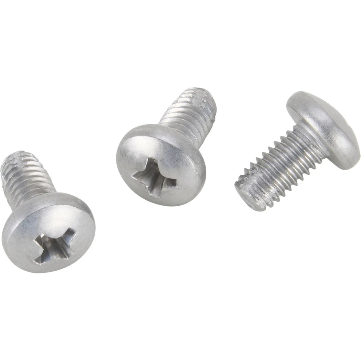 Set of 3 Rounded Head Thread-Cutting Moon Disc Steel Screws 540120
