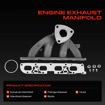 Exhaust Manifold with Gasket for Chevrolet Equinox GMC Terrain (2010–2012) 12609823, 674-940