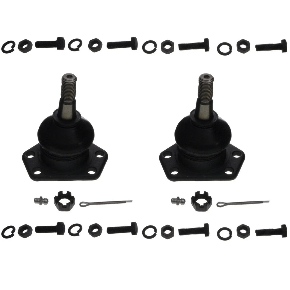 Set of 2 Front Upper Suspension Ball Joints for Pontiac Chevy GMC Isuzu Buick