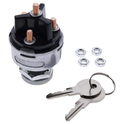 Ignition Switch for Ford New Holland LX865 TR75 John Deere 570 6675 (CC2084280, CH2543)