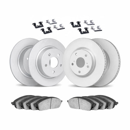 Brake Set for Volvo S60 (2008–2009) ALX-PAU-DF-4514-27015-CLA1