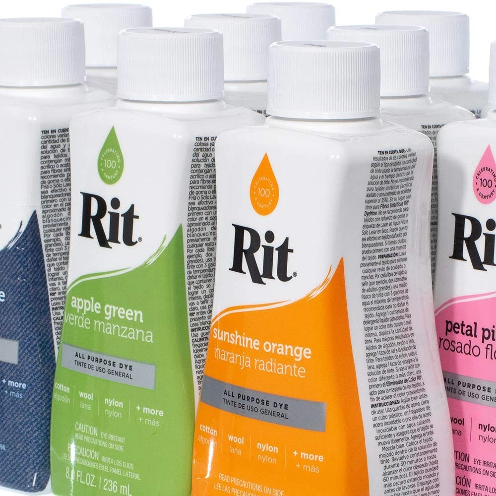 Rit Dye Liquid 8 Oz (Violet) for Fabric Dyeing