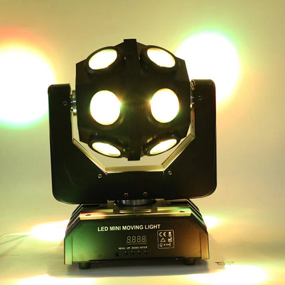 4x 12x12W 4in1 LED RGBW DMX Moving Head Beam Stage Wash Light