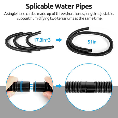 Reptile Fogger Extension Tube for Reptiles (2010–2023)