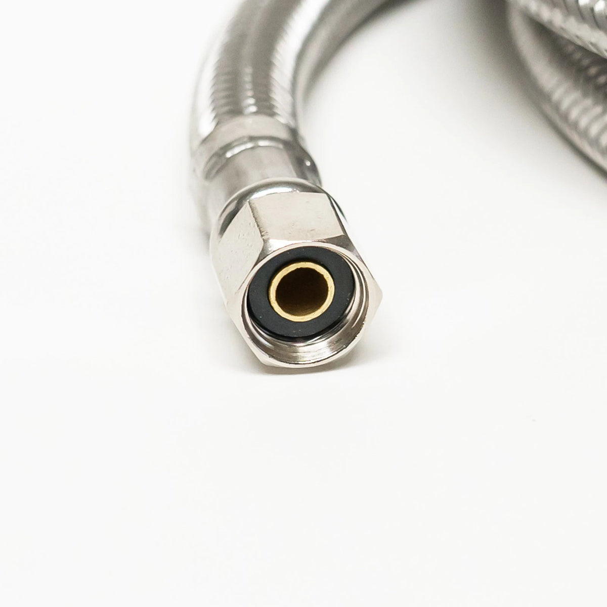 Stainless Steel Braided Water Connector for Ice Maker (120")