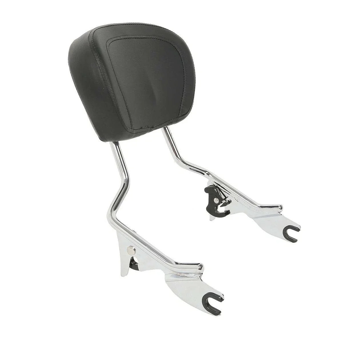 Sissy Bar Backrest Luggage Rack Docking Kit for Harley Touring (2009–2013) Chrome