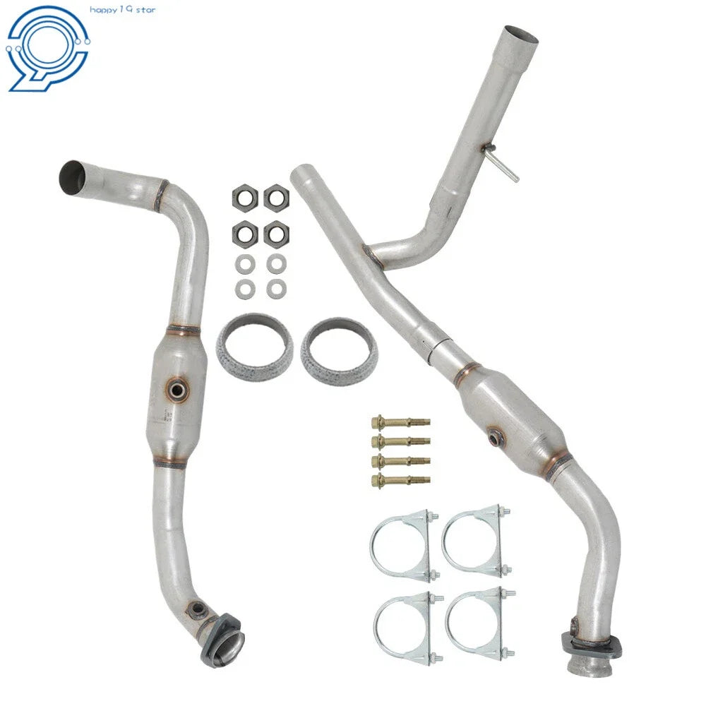 2X Catalytic Converters for Ford F-150 (2004–2008) RWD 4.6L