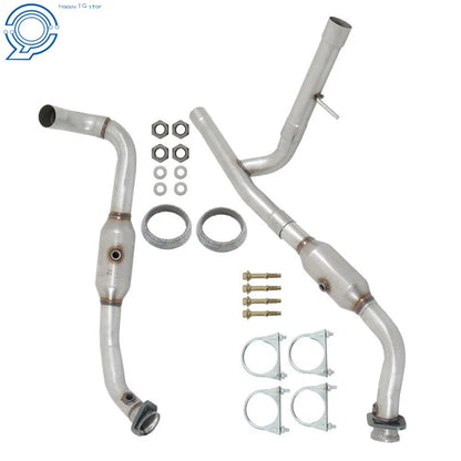 2X Catalytic Converters for Ford F-150 (2004–2008) RWD 4.6L