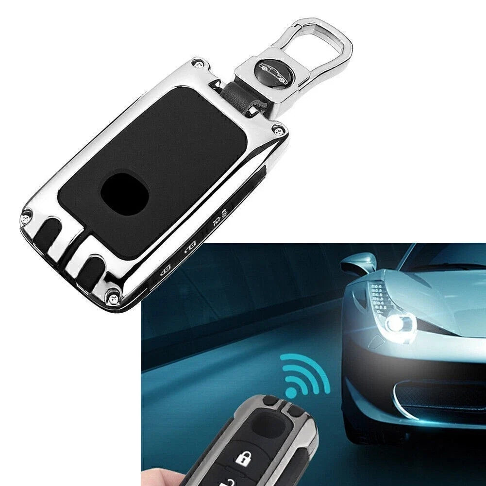 Zinc Alloy Full Sealed Key Fob Case for Mazda3 CX-5 CX-30 (2019–2023)