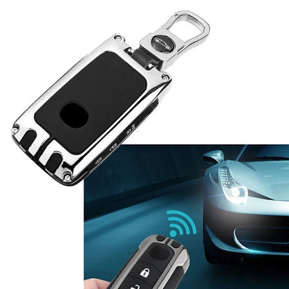 Zinc Alloy Full Sealed Key Fob Case for Mazda3 CX-5 CX-30 (2019–2023)