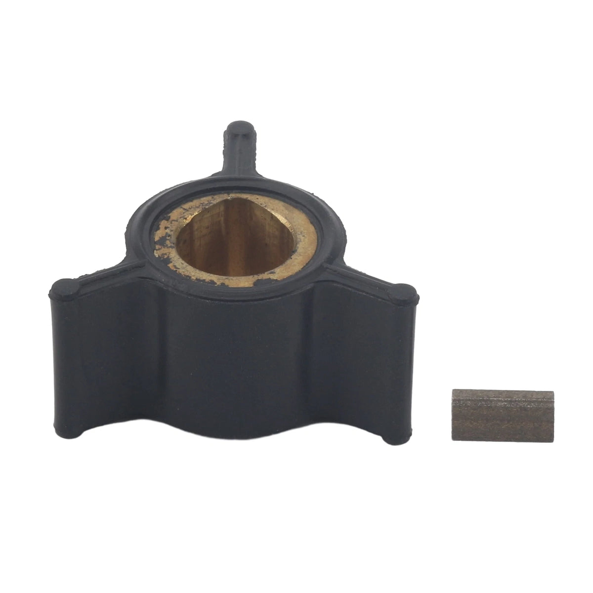 Outboard Water Pump Impeller & Key for Evinrude Johnson 2-4 HP (0396852, 0433935, 0767407, 0769221, 0335956)
