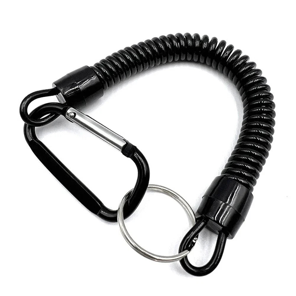 Flexible Spiral Spring Lure Pliers Rope for Fishing Gear