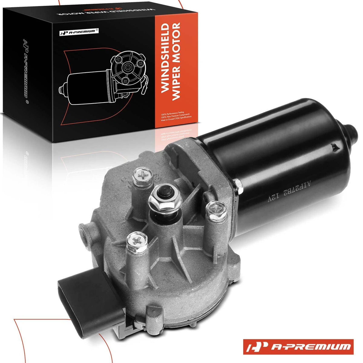 Front Windshield Wiper Motor for Audi A4 A4 Quattro A6 S4 (1999–2001) 8D1955113C, 43-3501