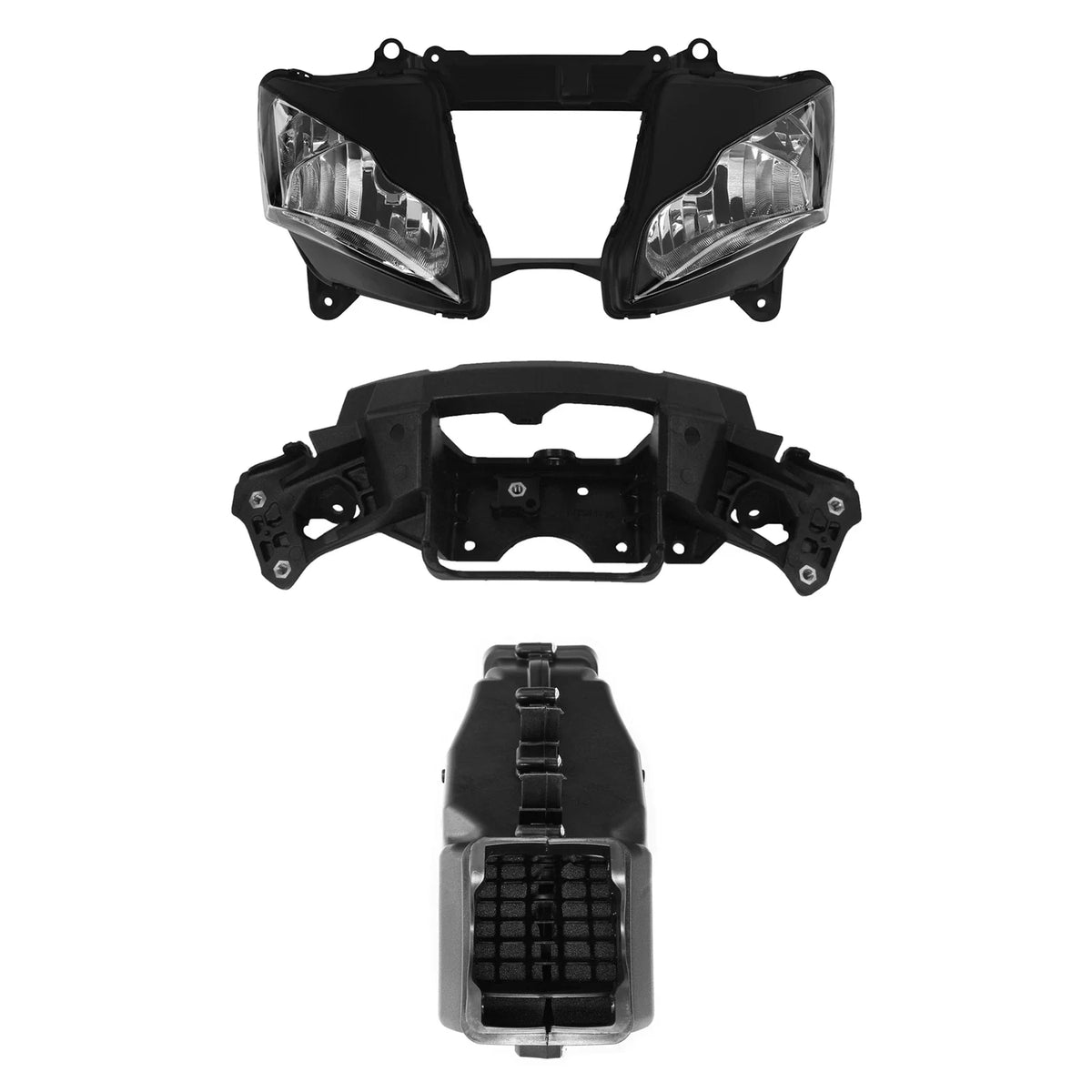 Headlight Fairing Stay Bracket Intake Duct for Kawasaki Ninja ZX10R (2011–2015)