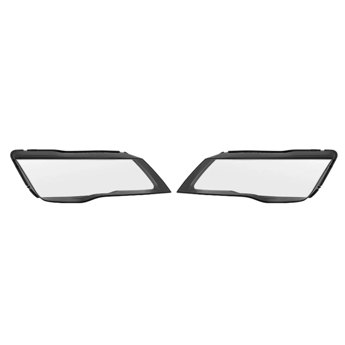 2Pcs Front Headlight Lens Cover Shell Clear for Audi A7 S7 RS7 (2012–2015)