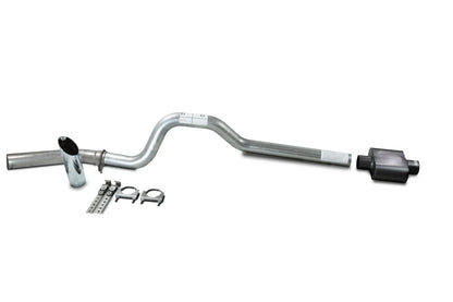 Single 3" Exhaust Kit for Chevy GMC 1500 (1996–1999) - 1 Chamber Muffler