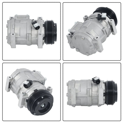 A/C Compressor with Clutch for BMW 323i 325i 328i 525i 530i 740i 750iL 840Ci 850i (1990–2005)