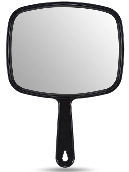 Large Handheld Mirror for Salon Professional Use (6.6 x 5.4 Inch)