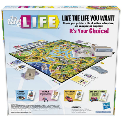 Game of Life Board Game for Hasbro Gaming (Original Version)