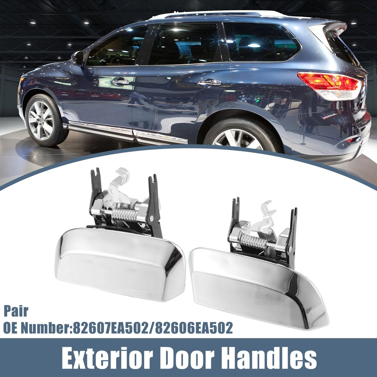 1 Pair Outside Door Handle for Nissan Pathfinder 