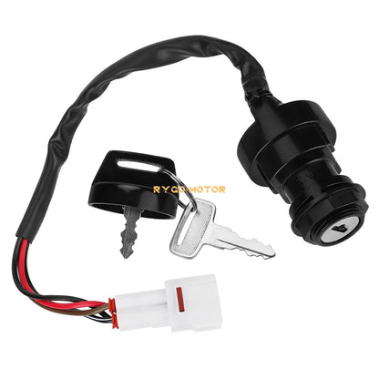 Ignition Key Switch for Yamaha Big Bear 350 YFM350FW YFM350U (1995–1999)