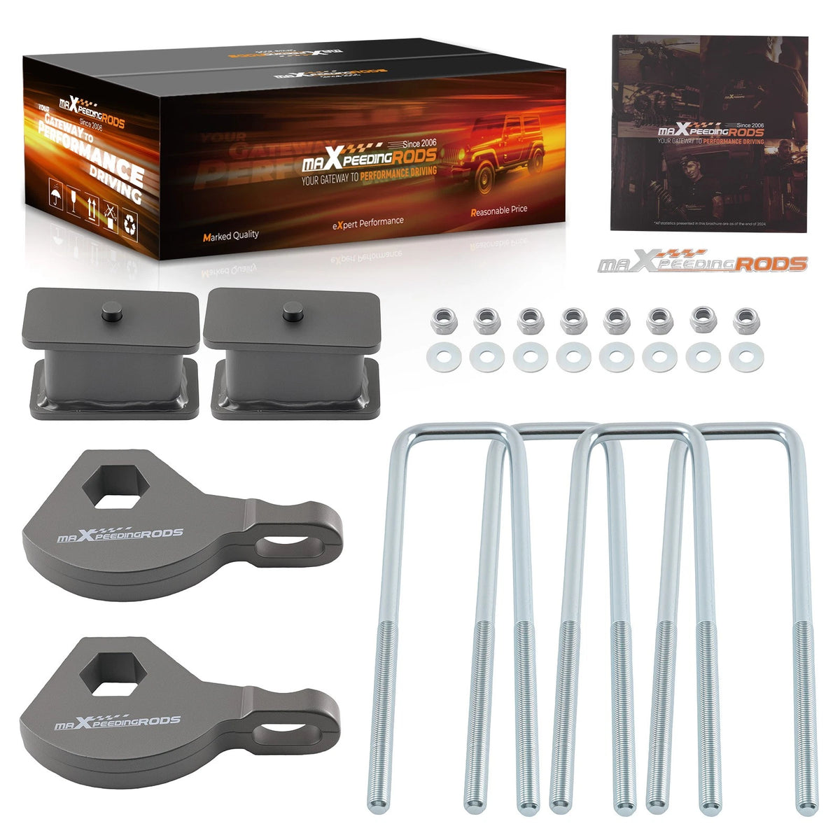 3" Leveling Lift Kit for Dodge Dakota 4X4 (1987–2004) FA2WX5, Lift Spacer Kit