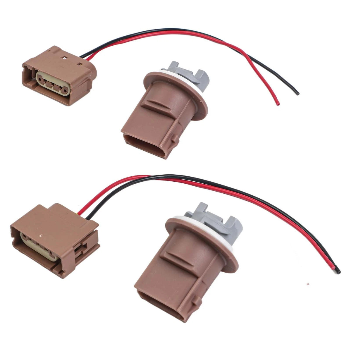 2X Turn Signal Parking Lamp with Pigtail Connector for Ford F250