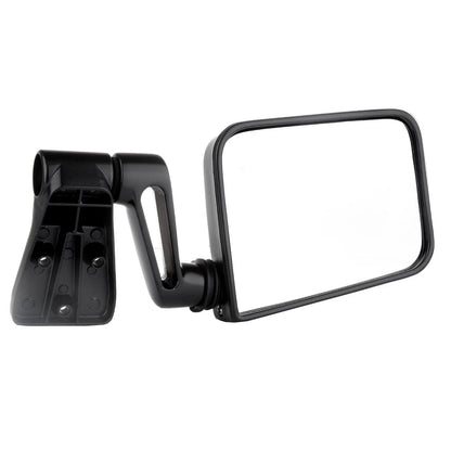 Set of 2 Manual Black Door Mirrors for Jeep Wrangler (1987–2002)
