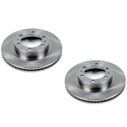 Set of 2 Powerstop Brake Discs Front for 4Runner Tacoma (2011–2023) - SET-P15JBR1121-2