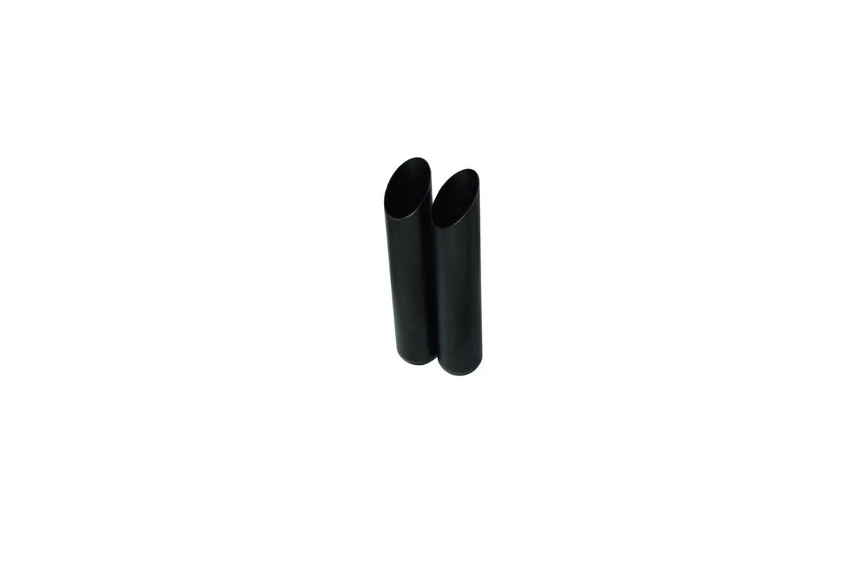 Dual Exhaust Muffler 2.5 Inch for Nissan Titan (2004–2006) Black Tip