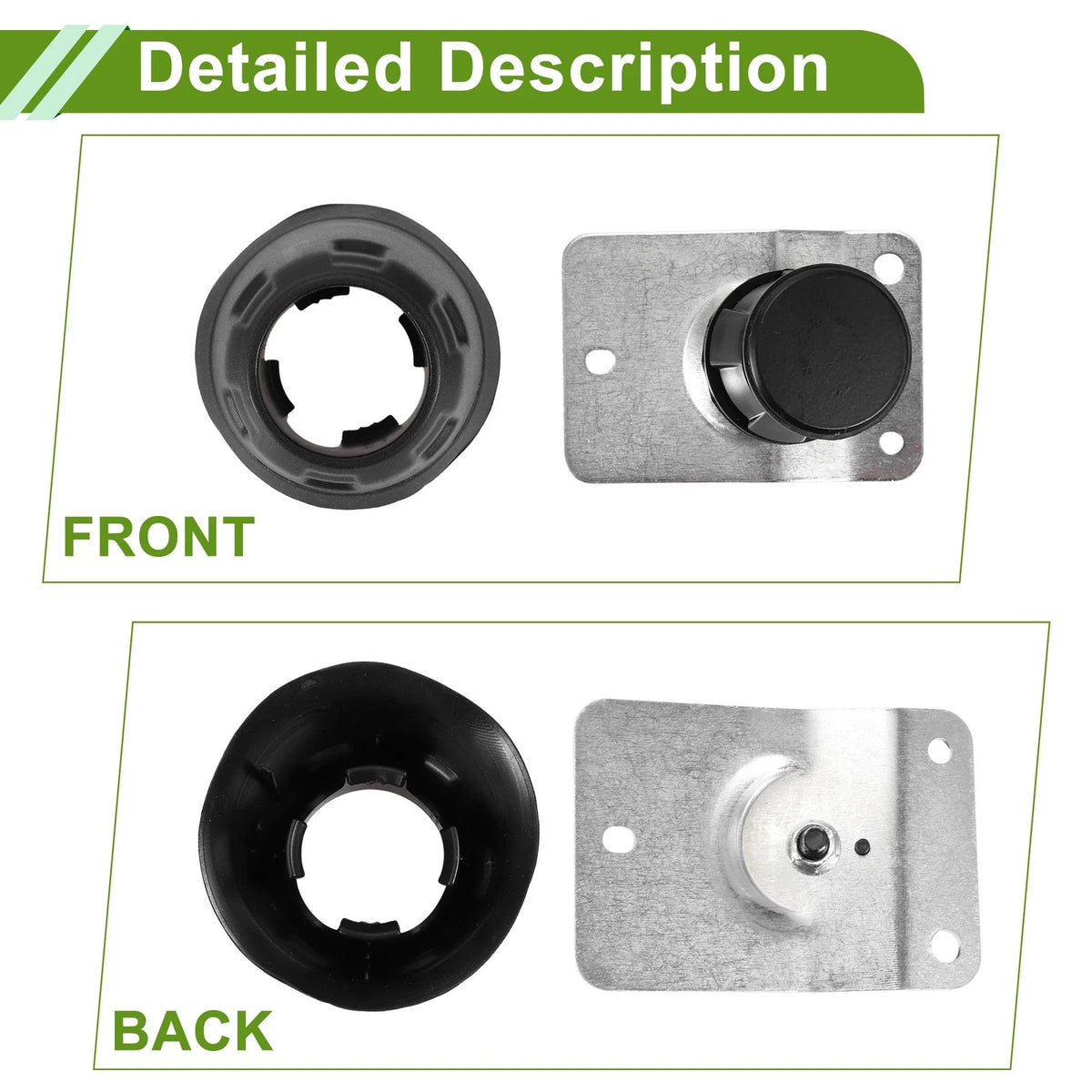 Rear Door Stop Retainer Bumper for Ford Transit-150 250 350 (2014–2023)