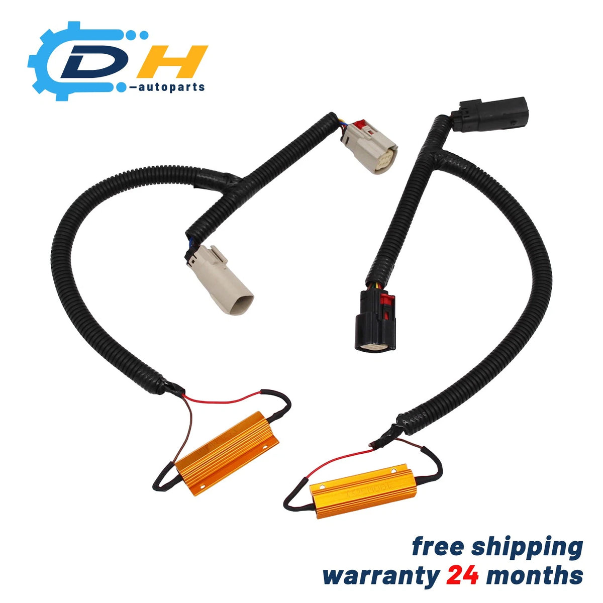 2X Tail Light LED Conversion Harness for Chevrolet Silverado (2016–2018) C146-A009-BLK