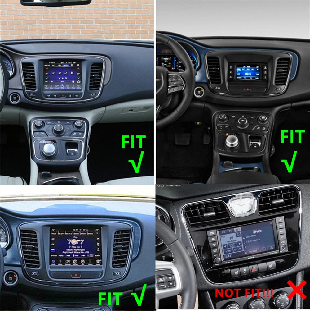 Android 13 Stereo Radio GPS Navigation for Chrysler 200 (2015–2019)