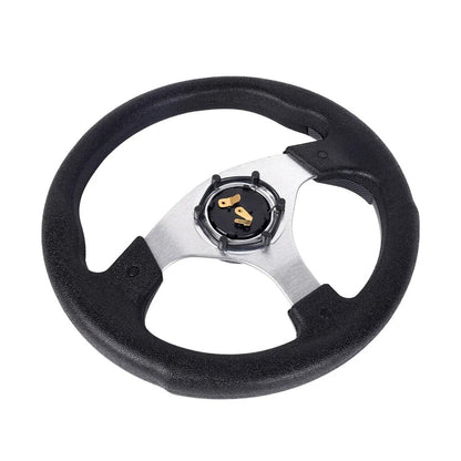 6 Hole Carbon Fiber Steering Wheel for EZGo Club Car (Universal)